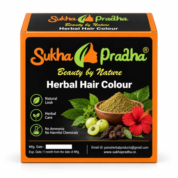 SukhaPradha Herbal Hair Color – Black
